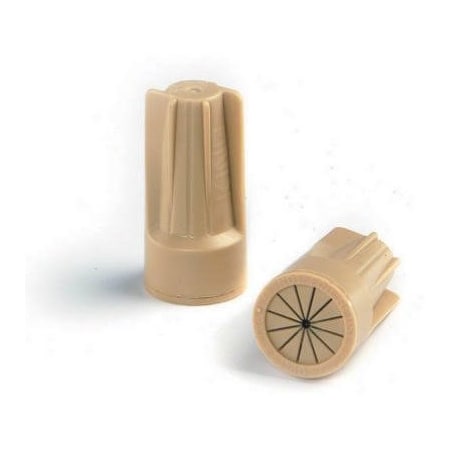 4PK TAN Wire Connector